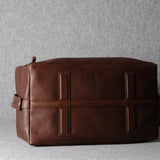 Leather House Holdall . Nut