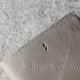 Cash Card Wallet . Off Grey