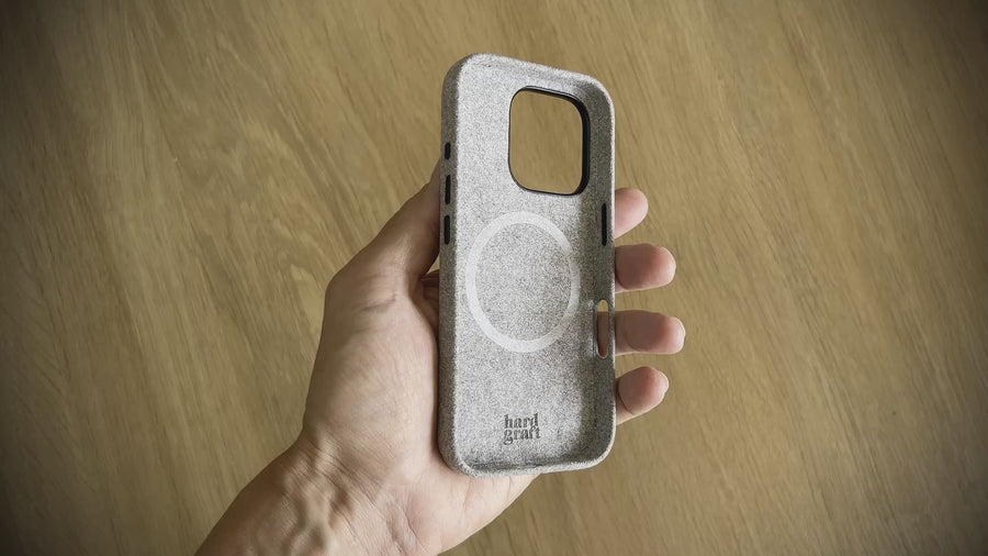 Fuzzy Alcantara iPhone 16/16Pro Cover