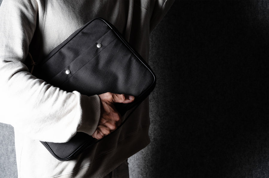 Proper Laptoptasche. Anthrazit