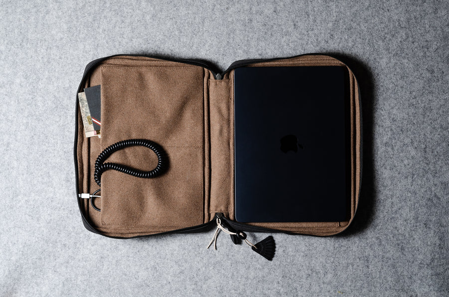 Proper Laptoptasche. Anthrazit