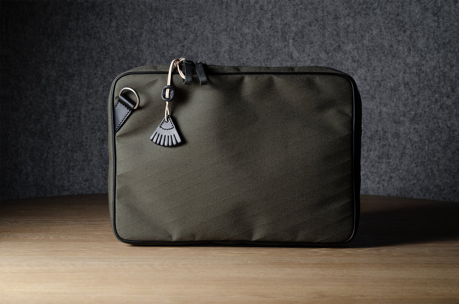 Richtige Laptoptasche. Wald