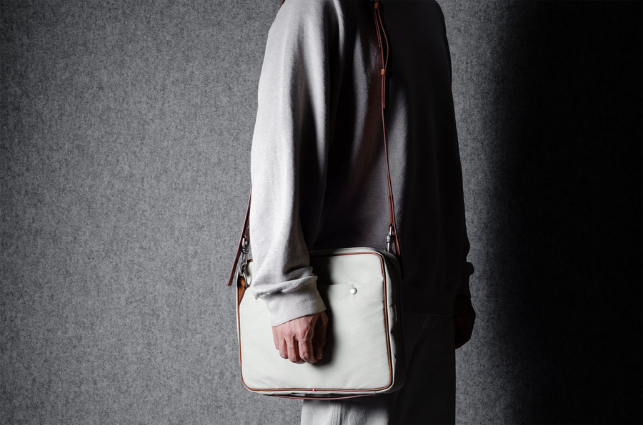 Sacoche pour ordinateur portable. Naturelle