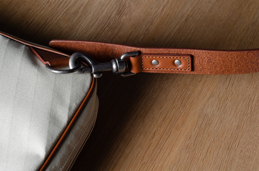 Sacoche pour ordinateur portable. Naturelle