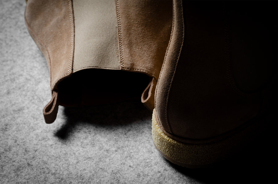 Pure Chelsea Boot . Tobacco