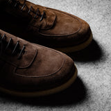 Reiner Derby-Schuh. Schokolade