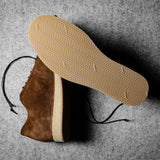 Reiner Derby-Schuh. Schokolade