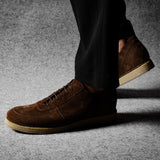 Reiner Derby-Schuh. Schokolade