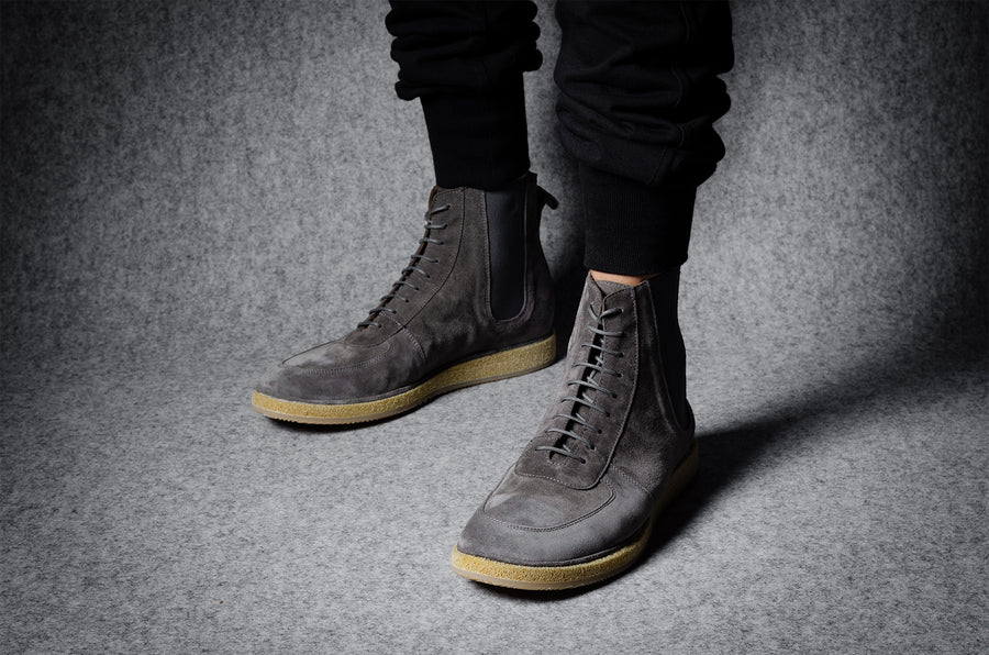 Pure High Boot . Grey