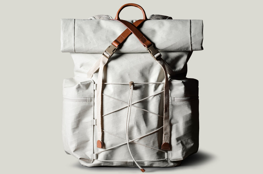 Roll-Top Backpack . Classic Natural