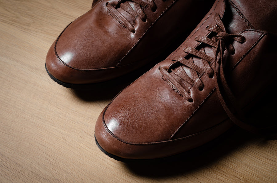 S3 Sneaker . Chestnut