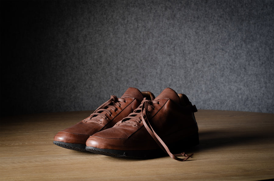 S3 Sneaker . Chestnut