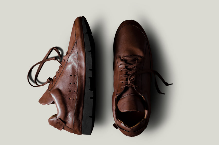 S3 Sneaker . Chestnut