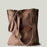 Signature Tote Bag Tall. Kakao