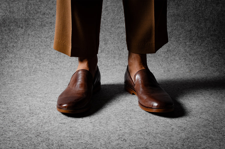 Venetian Loafer . Chestnut