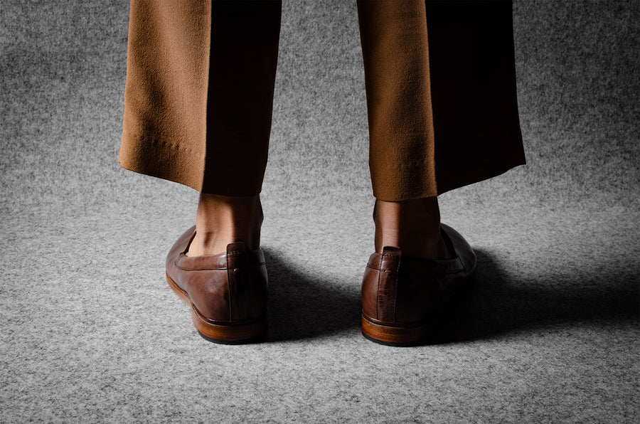 Venetian Loafer . Chestnut