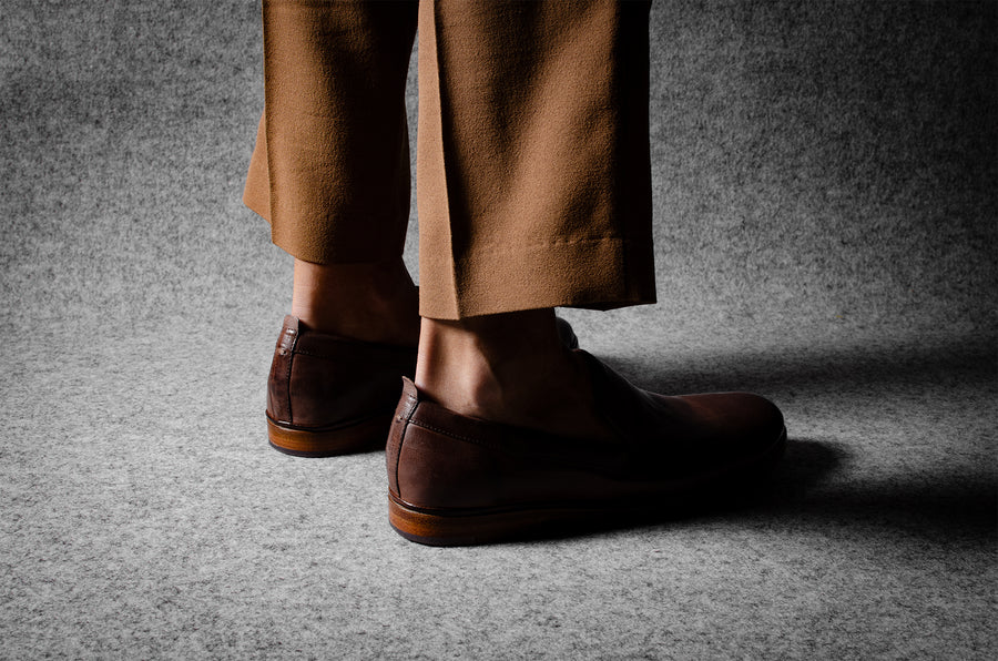 Venetian Loafer . Chestnut