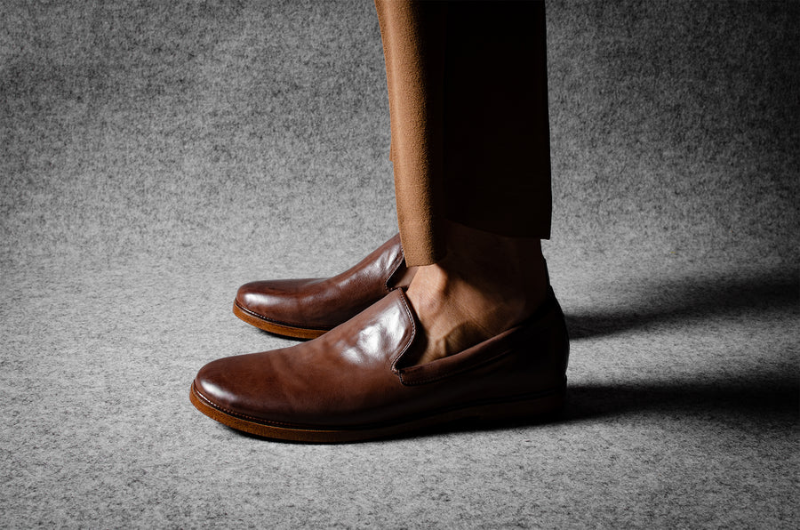 Venetian Loafer . Chestnut