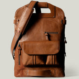 2Laptoptasche aufklappen. Klassisch