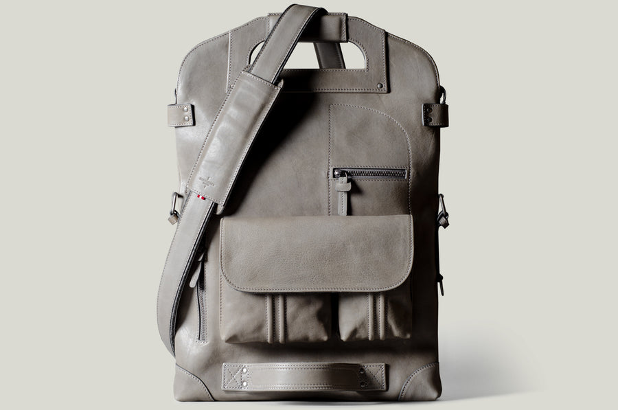 2Unfold Laptop Bag . Off Grey