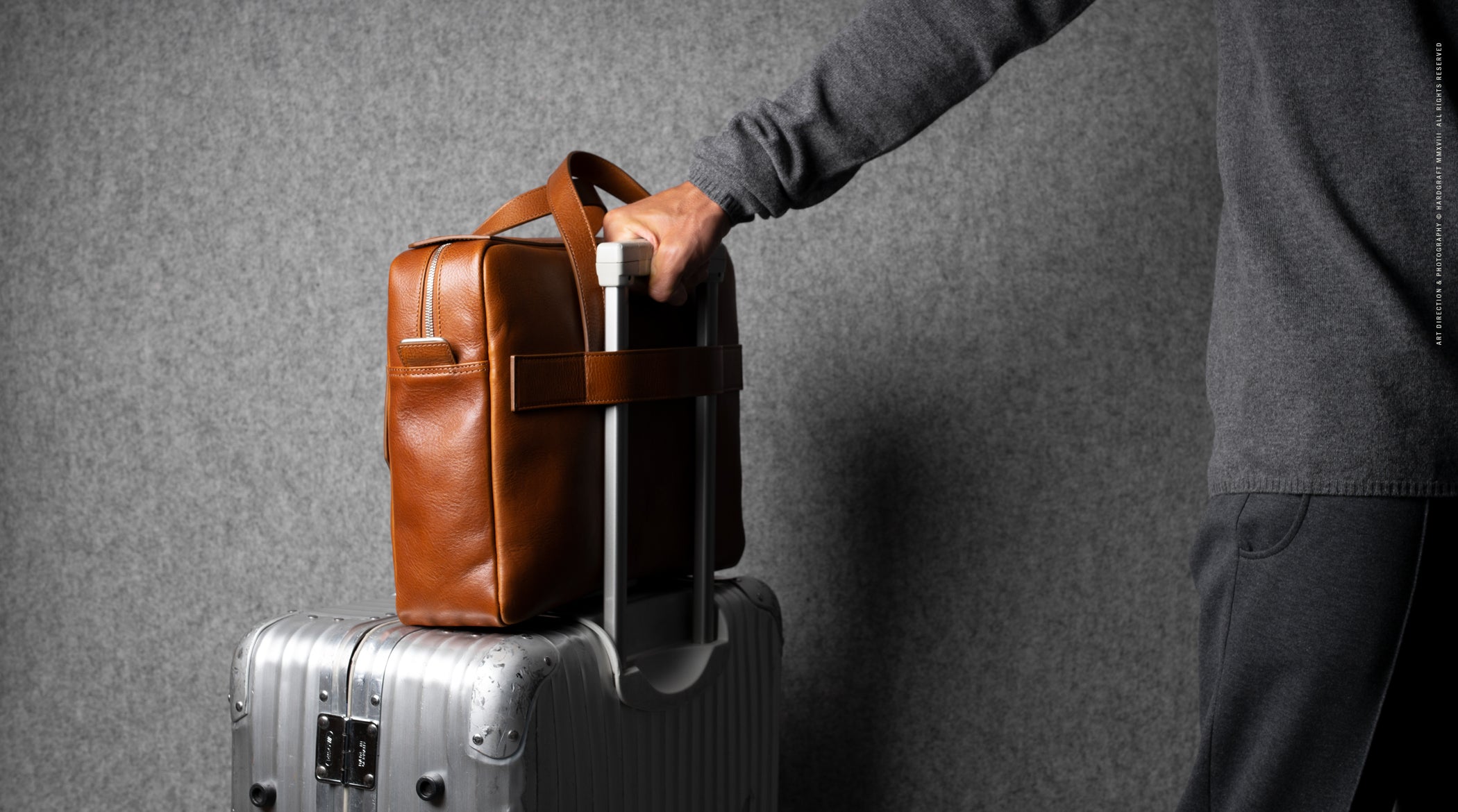 Long Haul Briefcase . Classic hardgraft