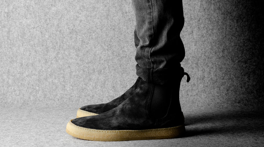 Chelsea Boots . Off Black