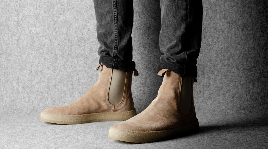 Chelsea Boots . Sand