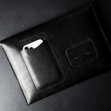 Leather Envelope Large . Coal