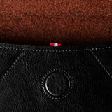 Leather Envelope Large . Coal