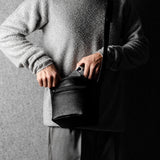 Sac pour appareil photo Frame. Charbon