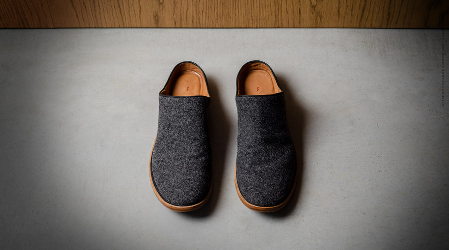 In & Out Wool Slip Ons . Classic