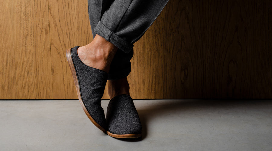 In & Out Wool Slip Ons . Classic