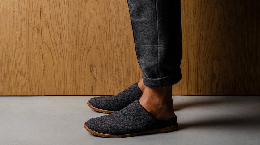 In & Out Wool Slip Ons . Classic