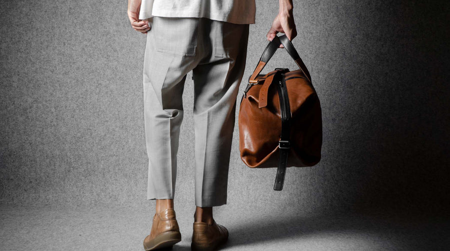 Layover Holdall . Classic Leather