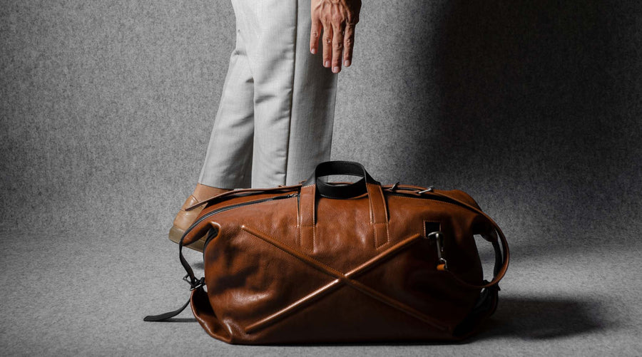 Layover Holdall . Classic Leather