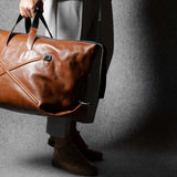 Layover Holdall . Classic Leather