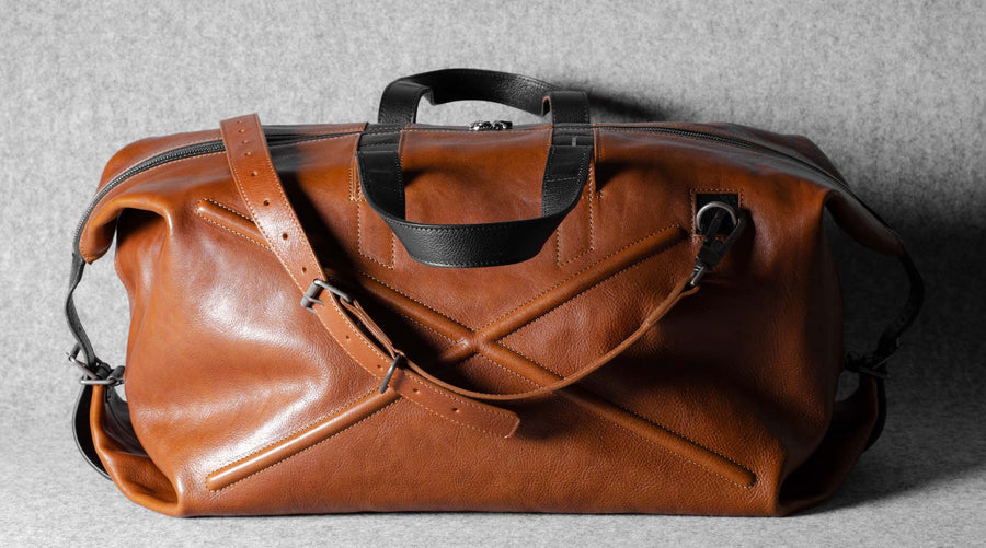 Layover Holdall . Classic Leather