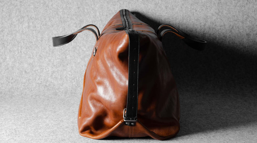 Layover Holdall . Classic Leather