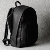 Well-Rounded Backpack . Black Coated
