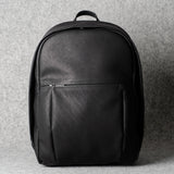 Well-Rounded Backpack . Black Coated