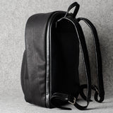 Well-Rounded Backpack . Black Coated