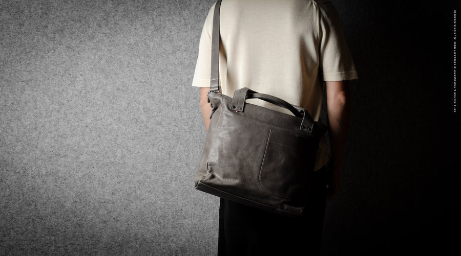 Ad-Lib Shoulder Bag . Off Grey