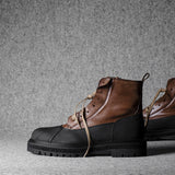 Alpine Entenstiefel. Kastanienschwarz