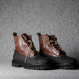 Alpine Entenstiefel. Kastanienschwarz