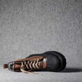 Alpine Entenstiefel. Kastanienschwarz