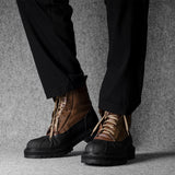 Alpine Entenstiefel. Kastanienschwarz