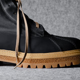 Alpine Entenstiefel. Staubiges Schwarz