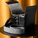 Box Camera Bag . Coal