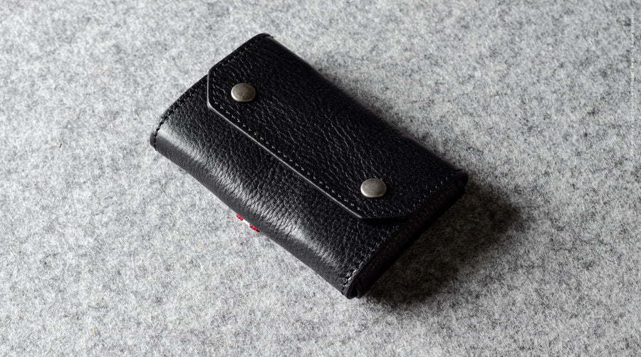 Small Brick Card Case . Coal