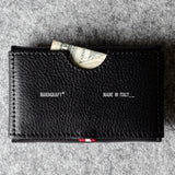 Small Brick Card Case . Coal